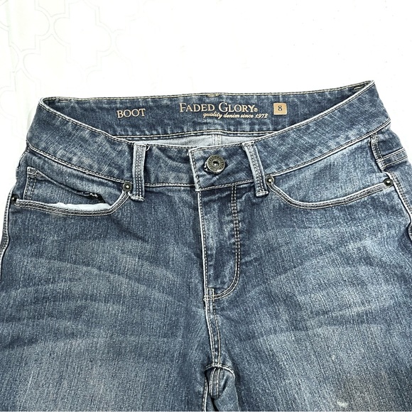 Faded Glory Jeans - Size 8 - Picture 3 of 4